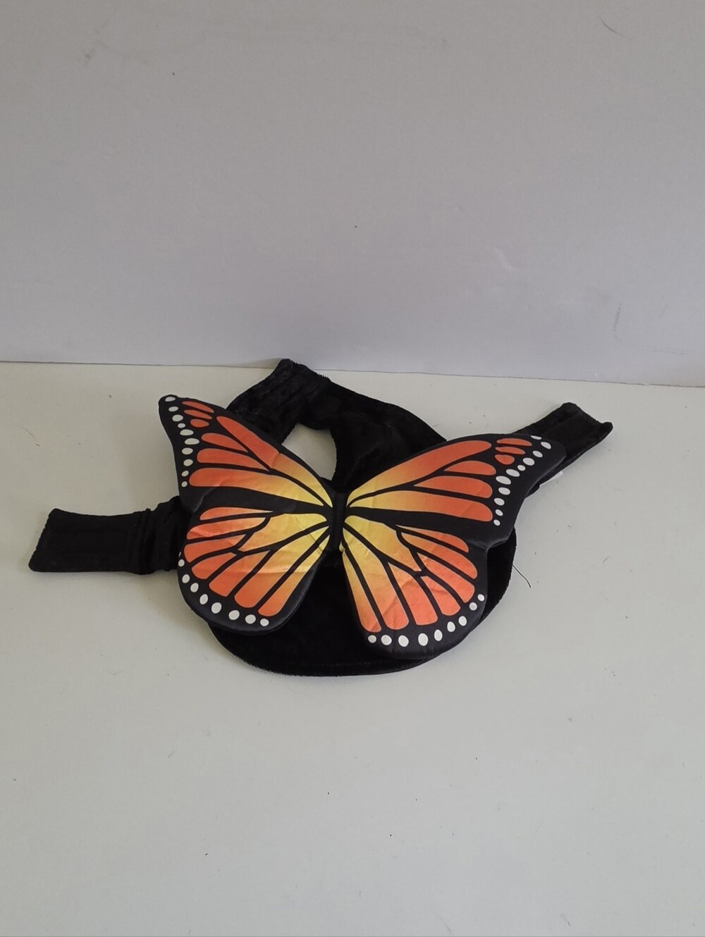 Thrills & Chills Monarch Butterfly Pet Vest Harness Costume Small Dogs Or Cats